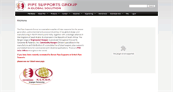 Desktop Screenshot of pipesupports.com